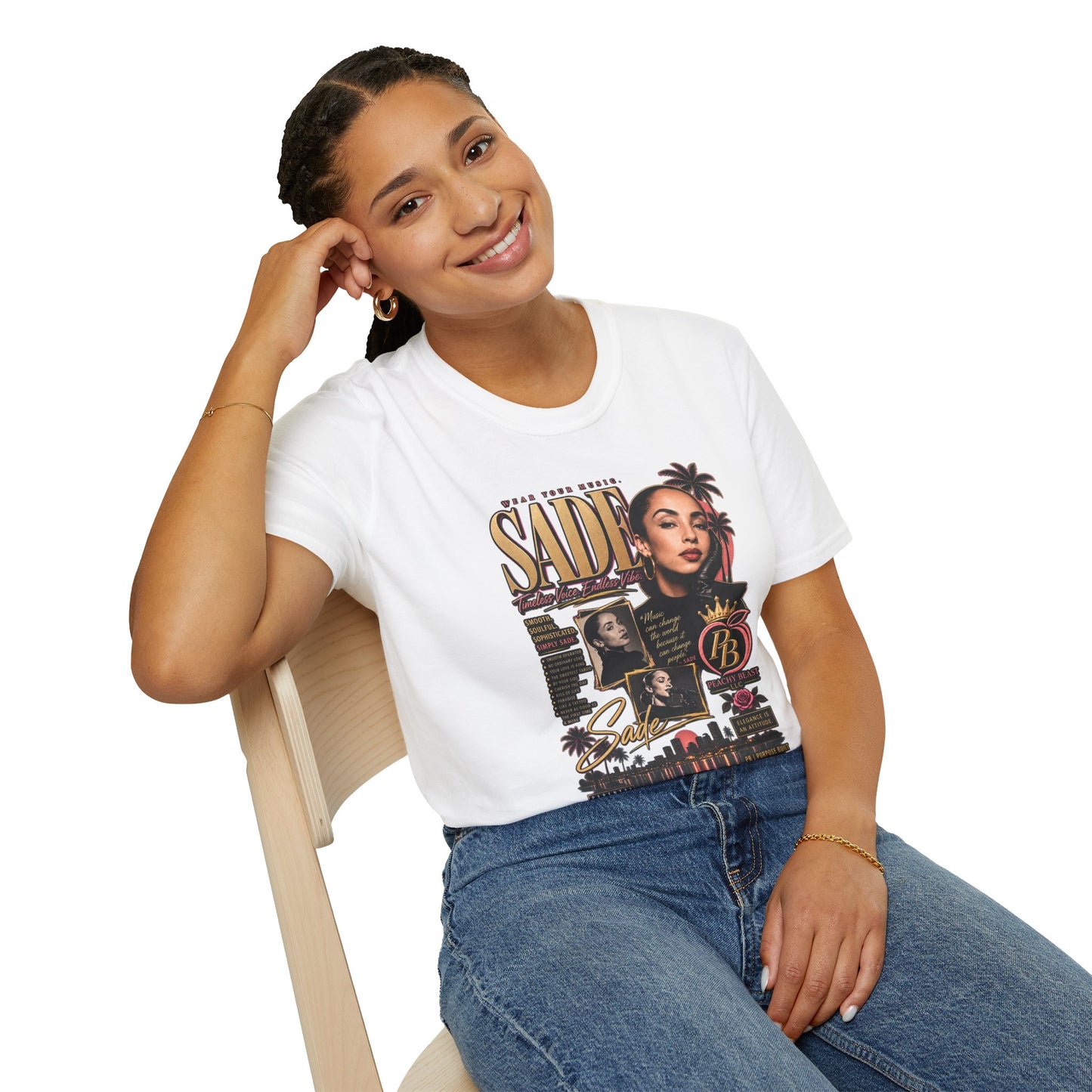 Retro Soul Singer Sade Graphic Tee