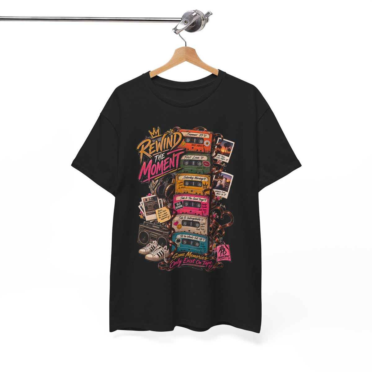 Rewind the Moment Retro Cassette T-Shirt