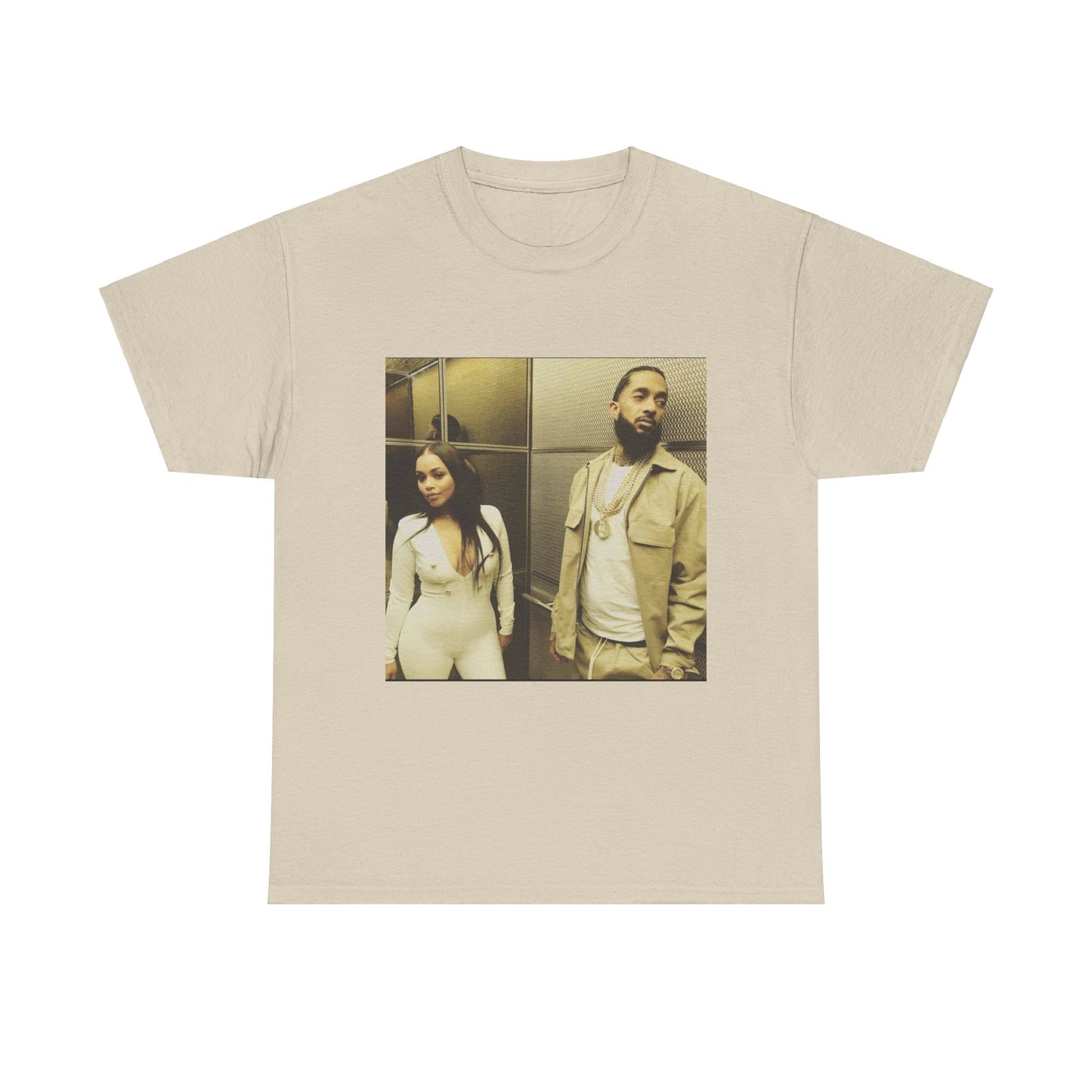 Lauren London & Nipsey Hussle LA Love Heavy Cotton Tee