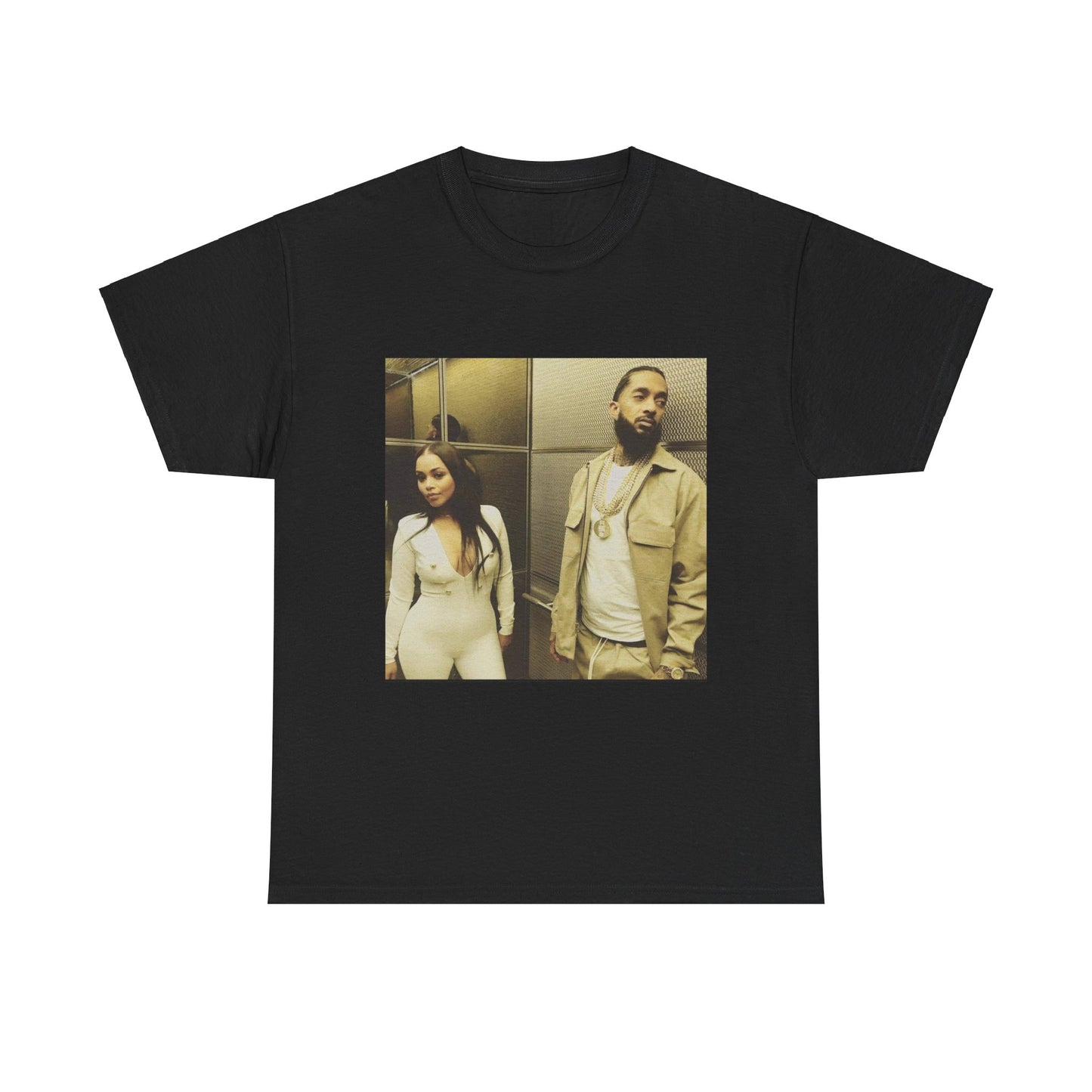 Lauren London & Nipsey Hussle LA Love Heavy Cotton Tee