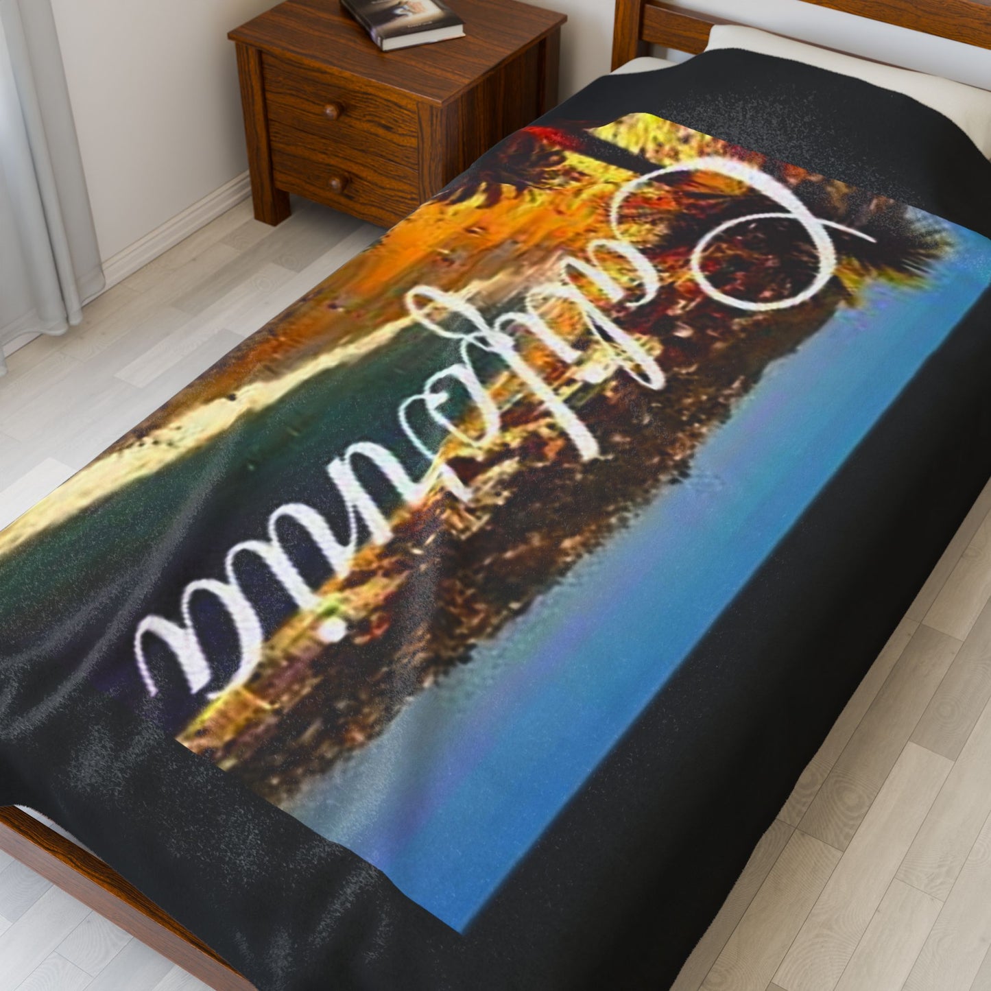 California Velveteen Plush Blanket - Cozy Throw for Home Decor