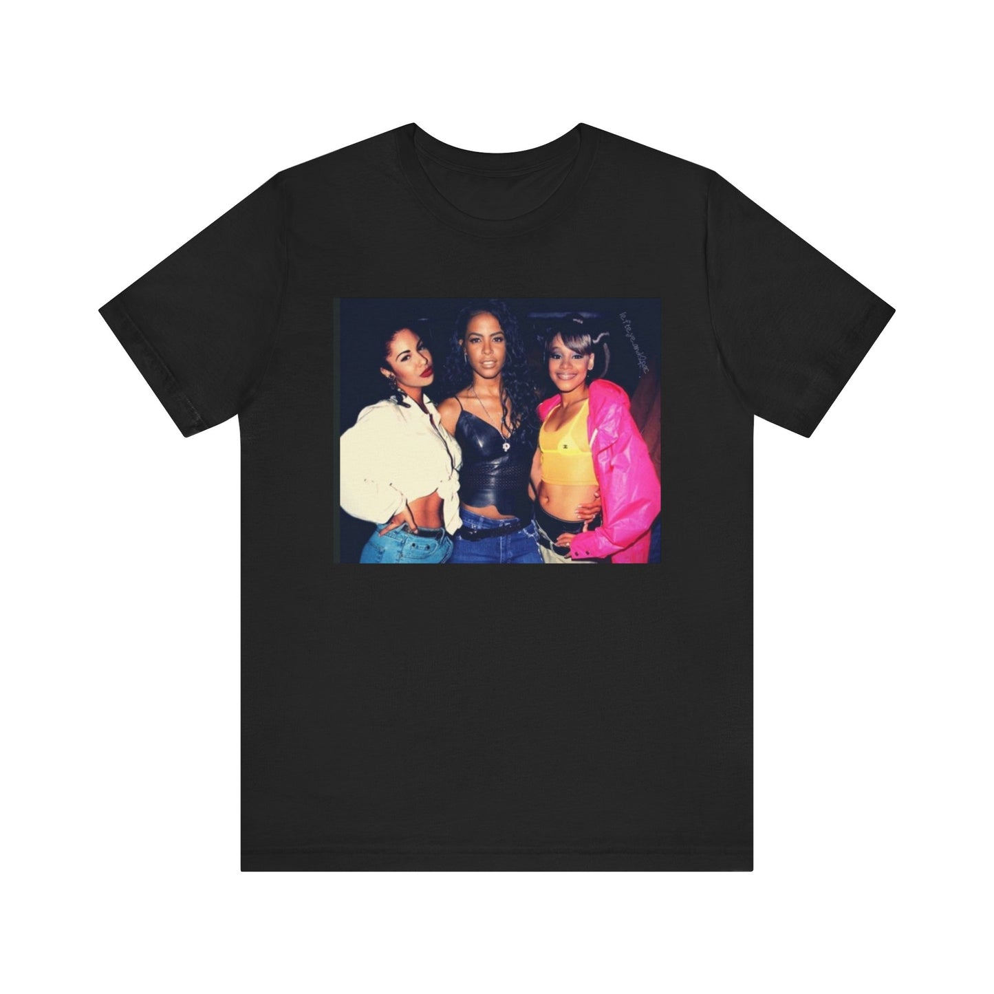 Selena, Aaliyah, and Left Eye Short Sleeve Tee