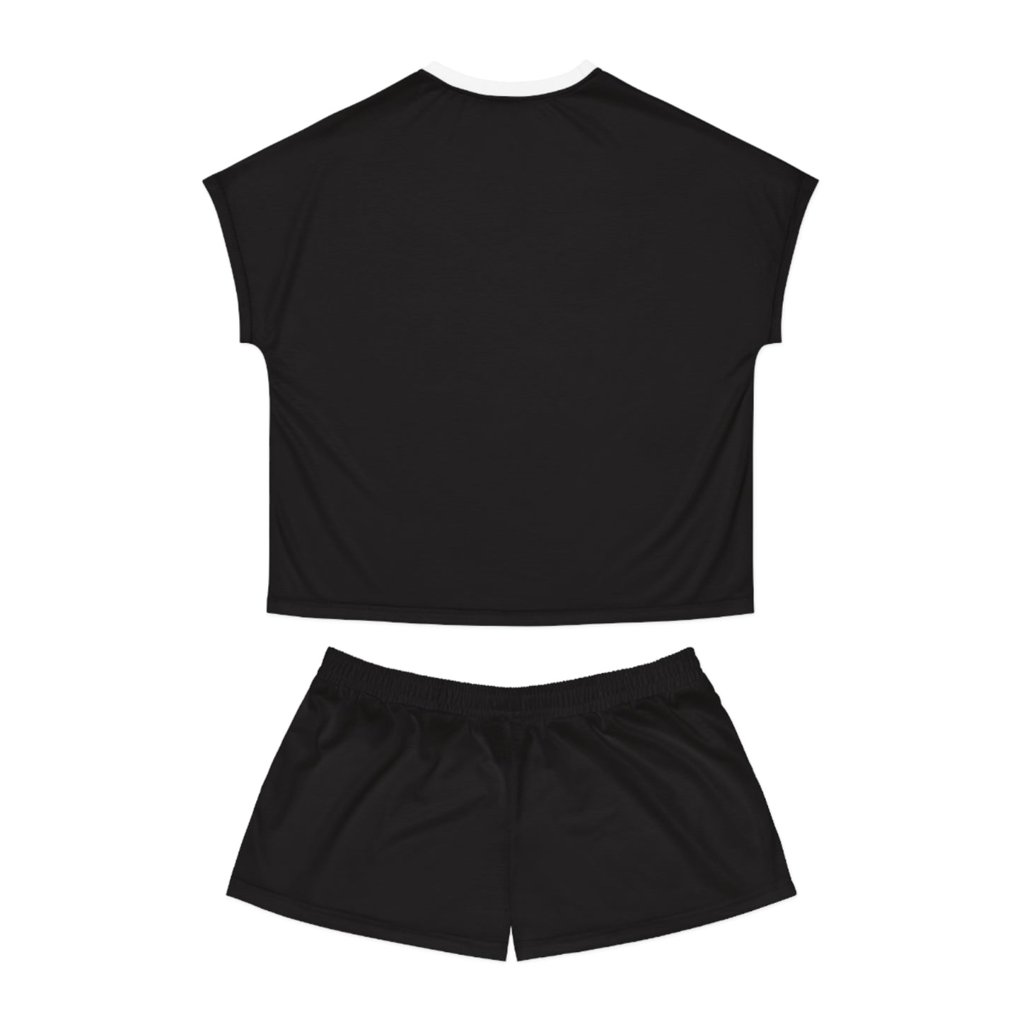 Women's Pajama Set — 'Hustle, Grind, Execute' Money & Book Graphic Shorts Set