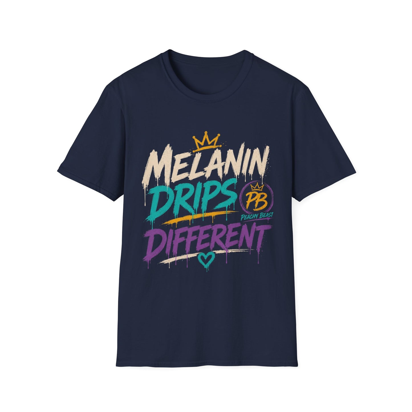 Melanin Drips Different T-Shirt