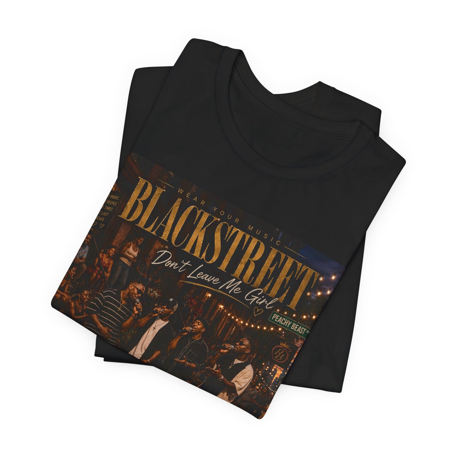 Blackstreet "Don’t Leave Me" Retro R&B Tee — Vintage Album Cover T-Shirt