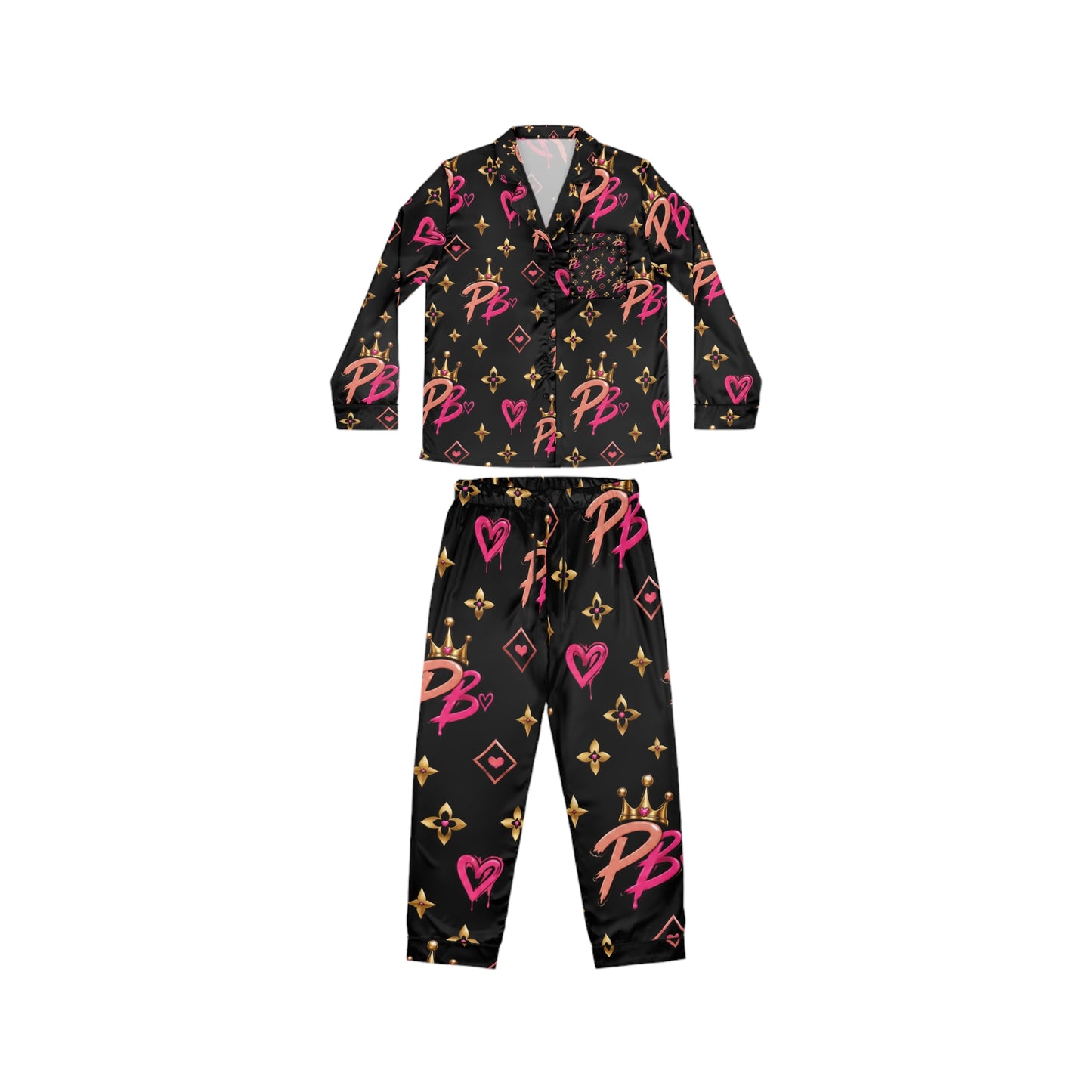 Peachy Beast Silk Pajamas