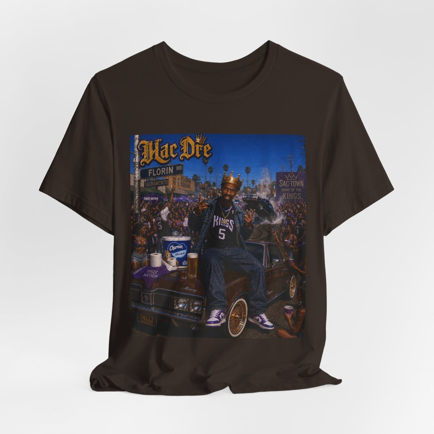 Classic Hip-Hop Album Art T-Shirt — Vintage Mac Dre Cover Tee