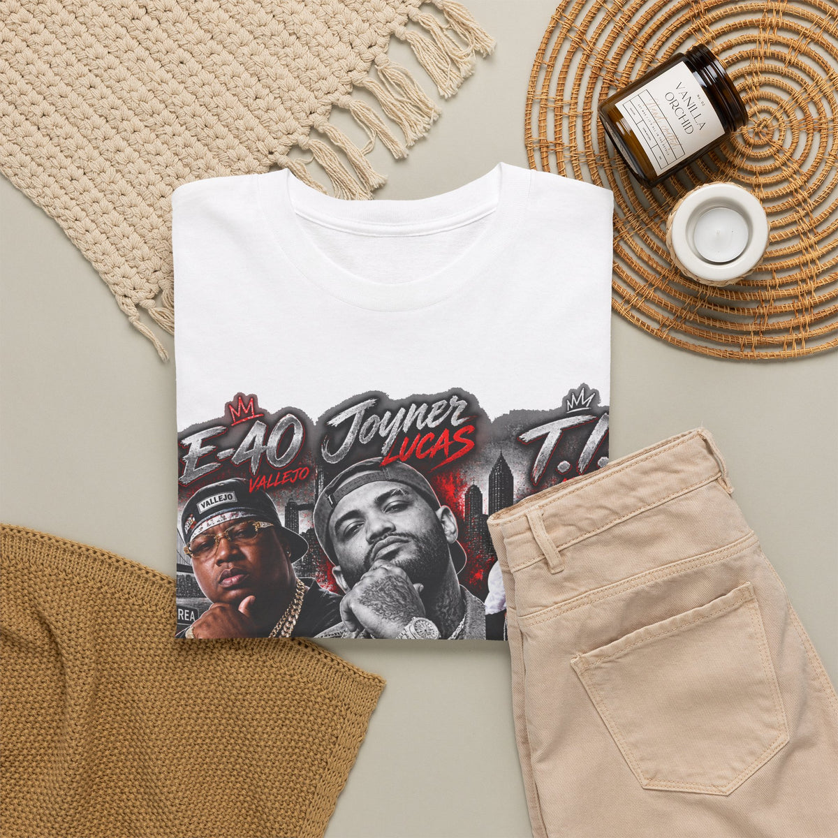 I Stand On That Graphic Tee — Rap Tribute T-Shirt