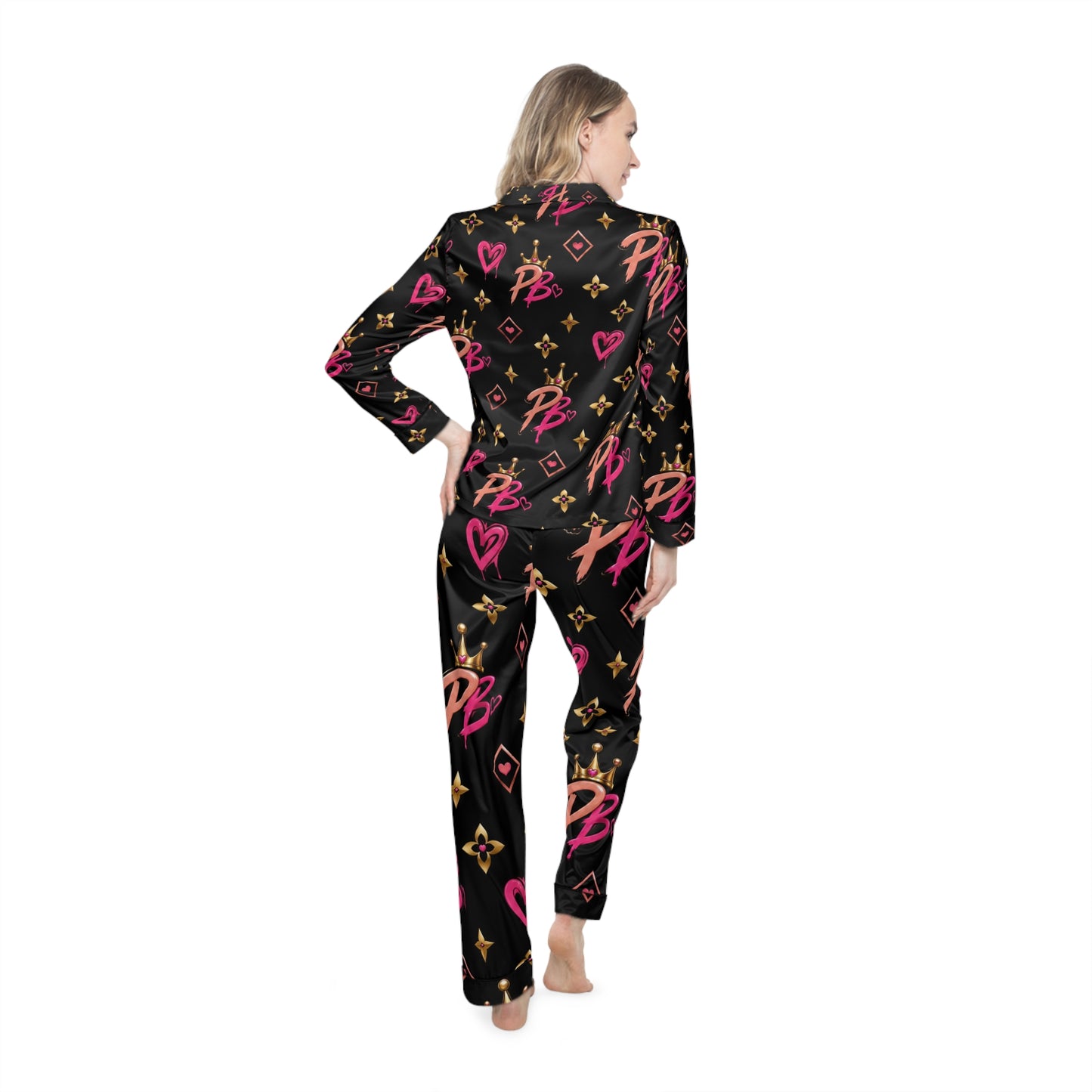 Peachy Beast Silk Pajamas