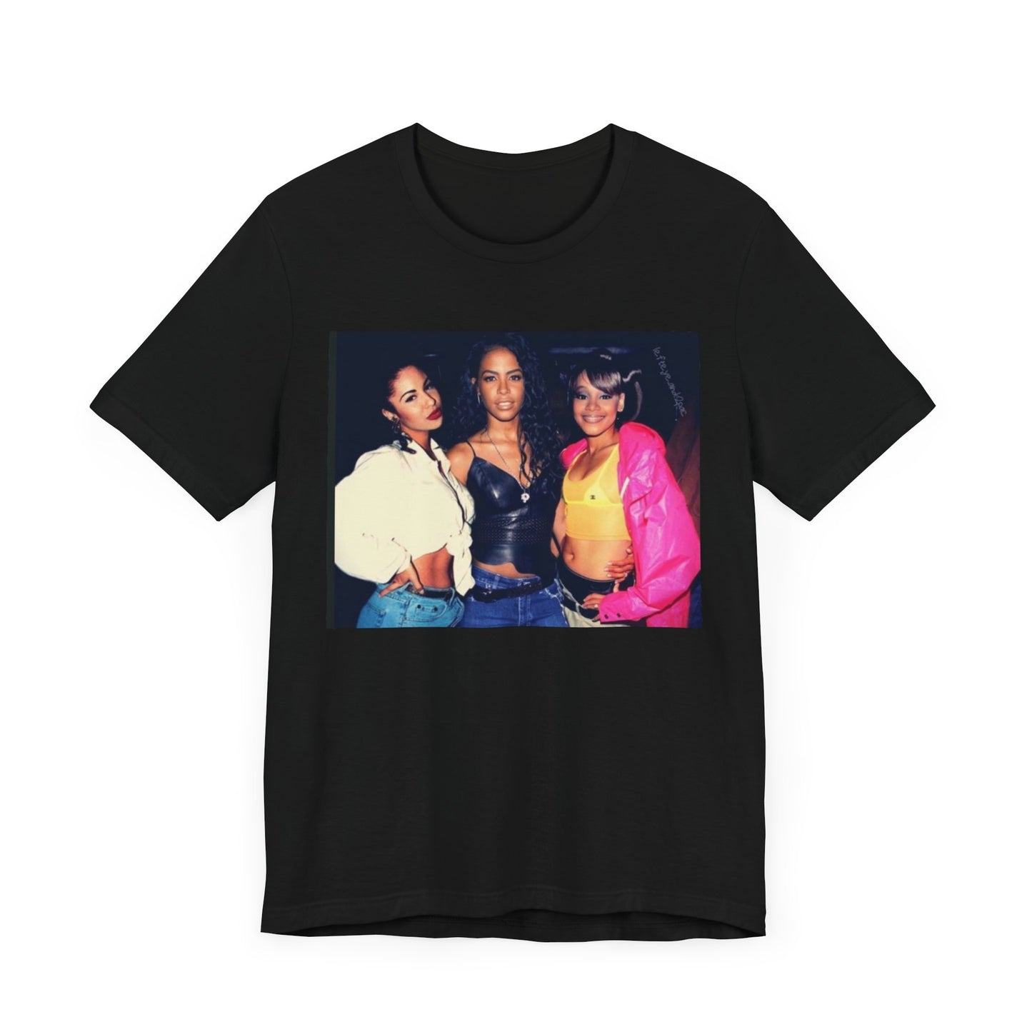 Selena, Aaliyah, and Left Eye Short Sleeve Tee