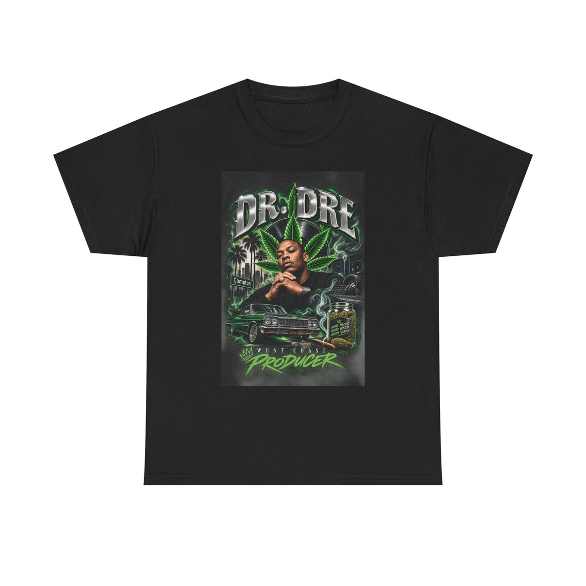 West Coast Hip-Hop Producer Dr. Dre Graphic Tee