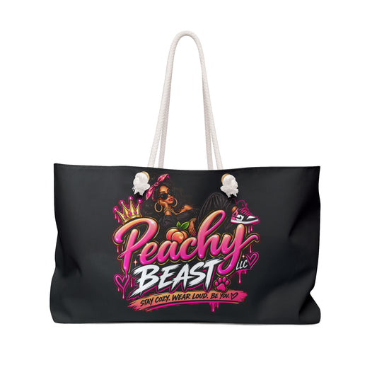 Peachy Beast Weekender Bag