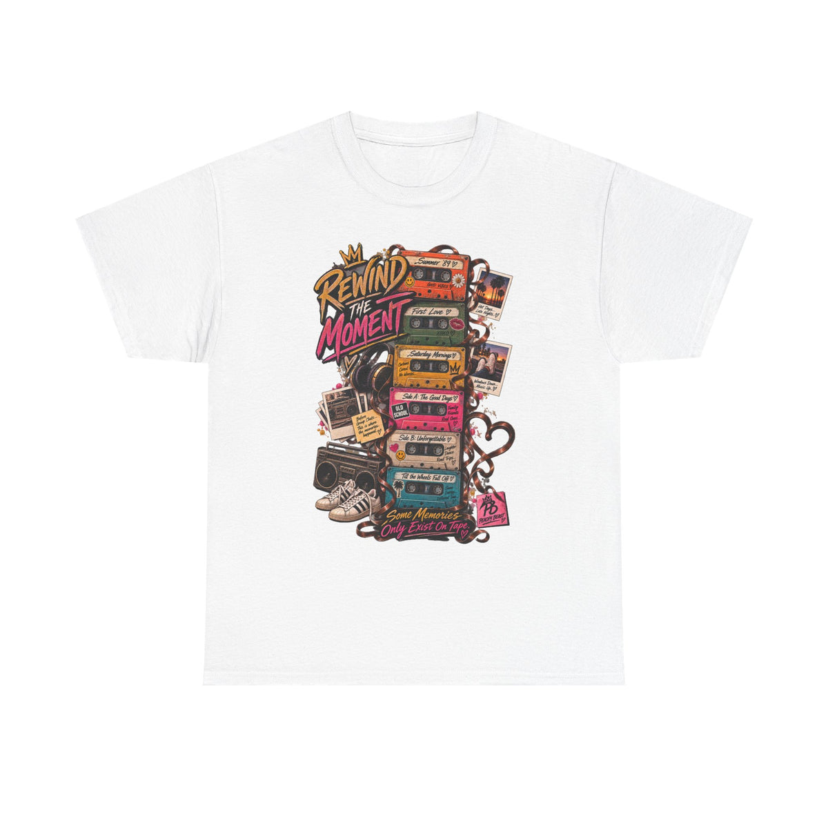 Rewind the Moment Retro Cassette T-Shirt