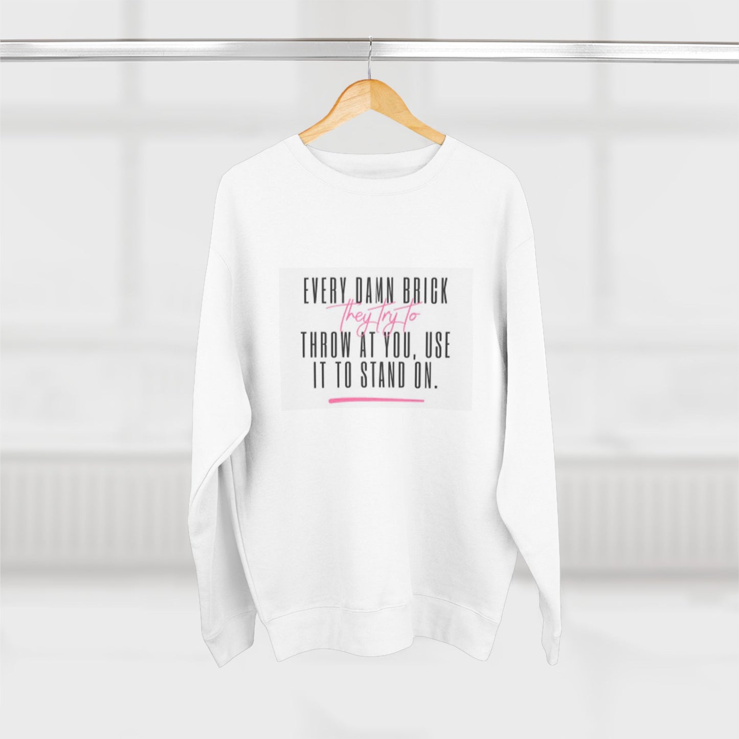 Brick to Stand On Crewneck Sweatshirt