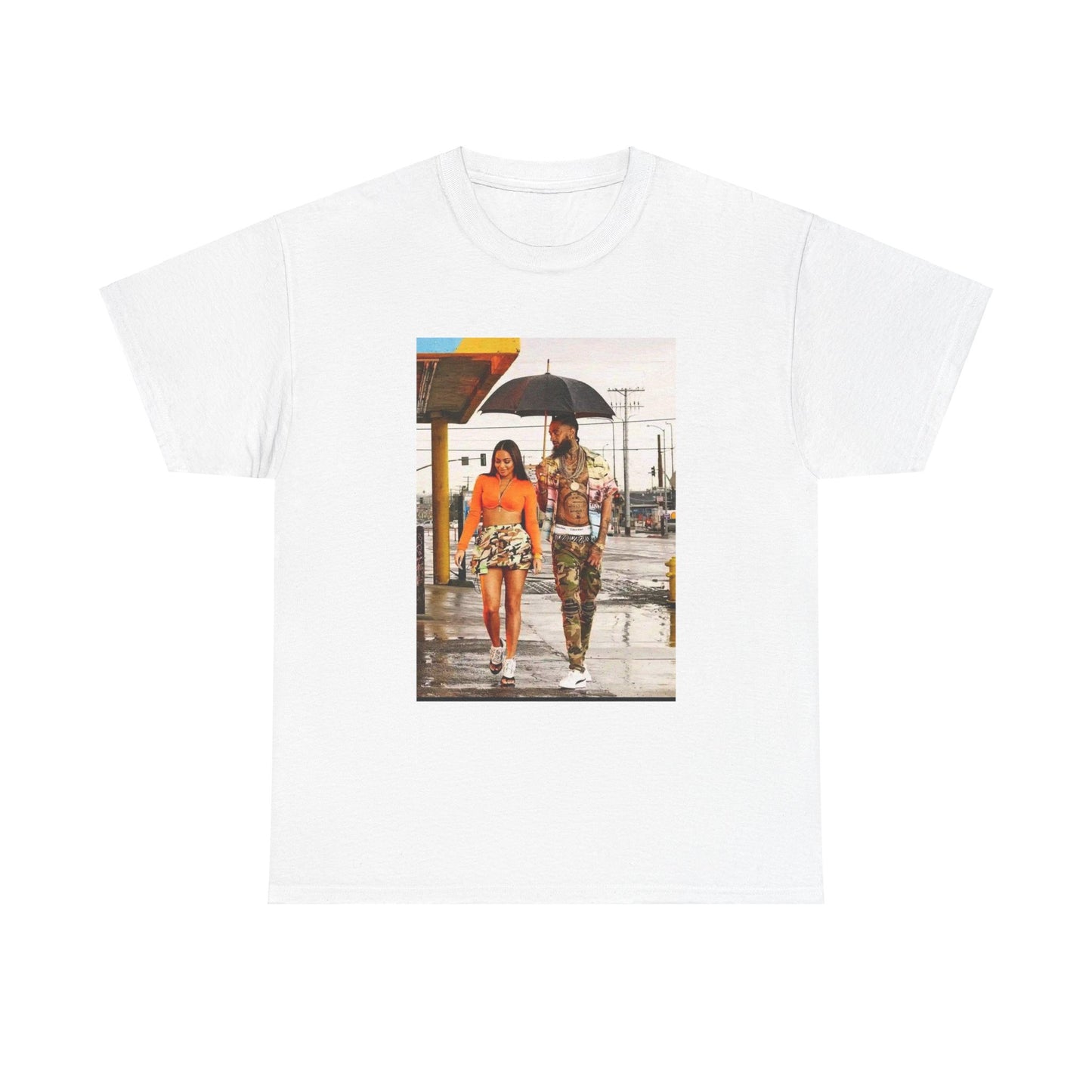 Lauren & Nipsey Heavy Cotton Tee