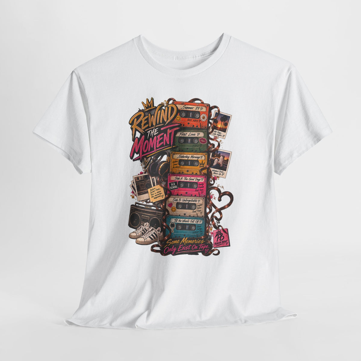 Rewind the Moment Retro Cassette T-Shirt