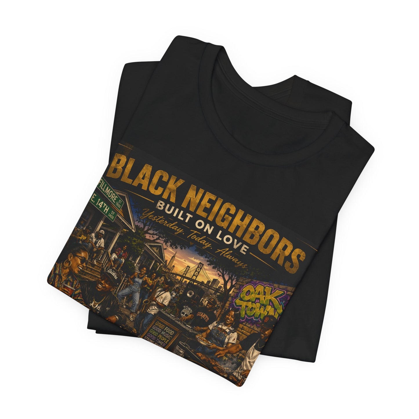 Black Neighbors "This Is Home" Tee - Community Pride Graphic T-Shirt