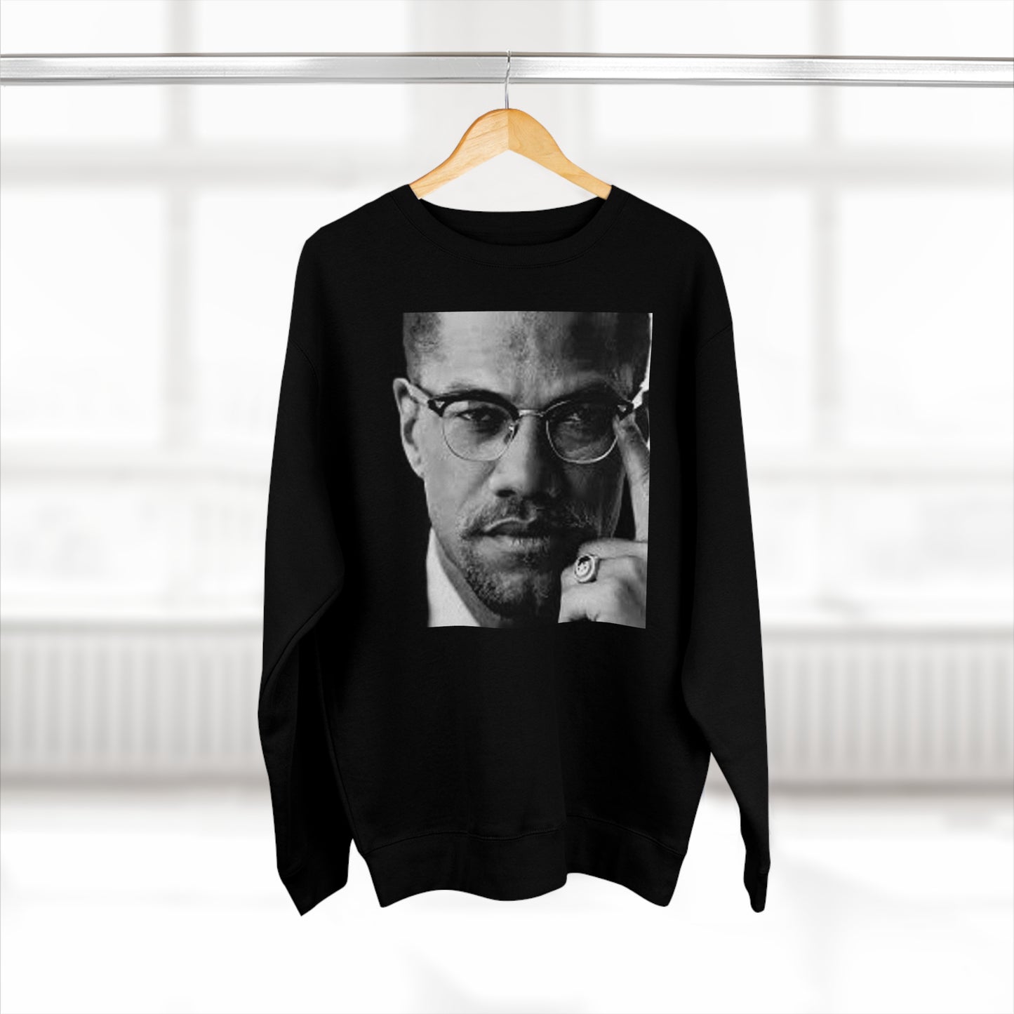 Malcom X Crewneck Sweatshirt