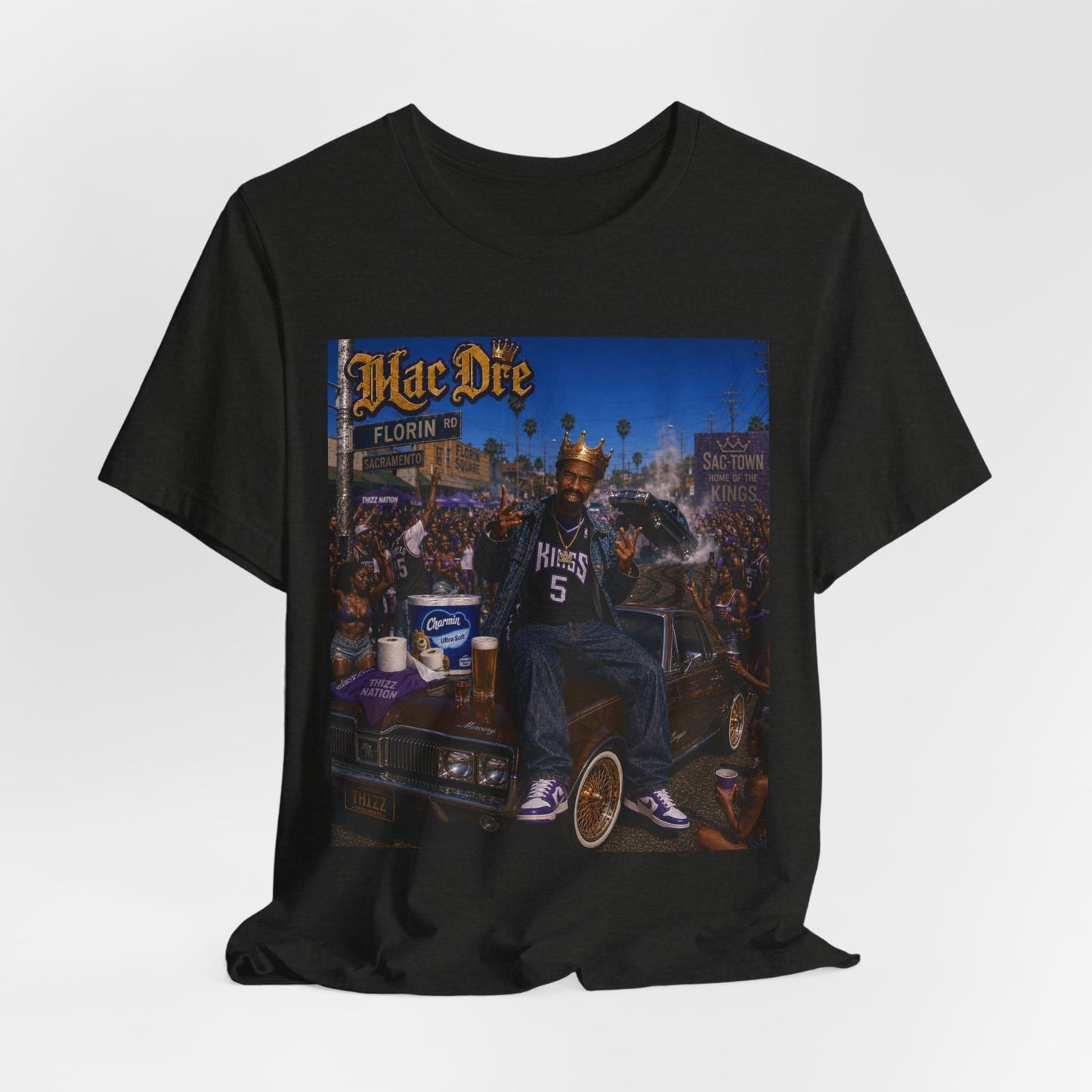 Classic Hip-Hop Album Art T-Shirt — Vintage Mac Dre Cover Tee