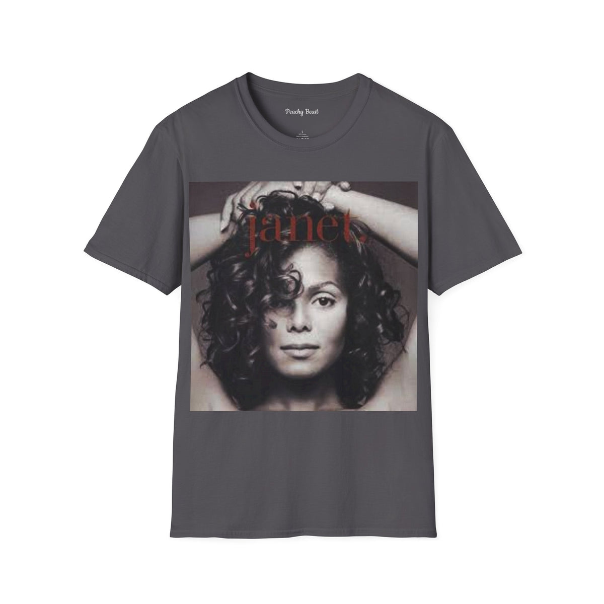 Janet Vintage Portrait Graphic T‑Shirt