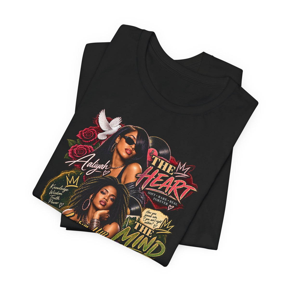 The Heart, The Mind & The Soul: Aaliyah, Lauryn Hill & Erykah Badu Tribute Tee