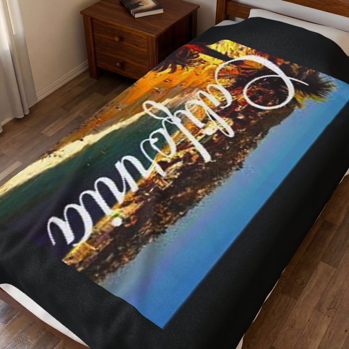 California Velveteen Plush Blanket - Cozy Throw for Home Decor