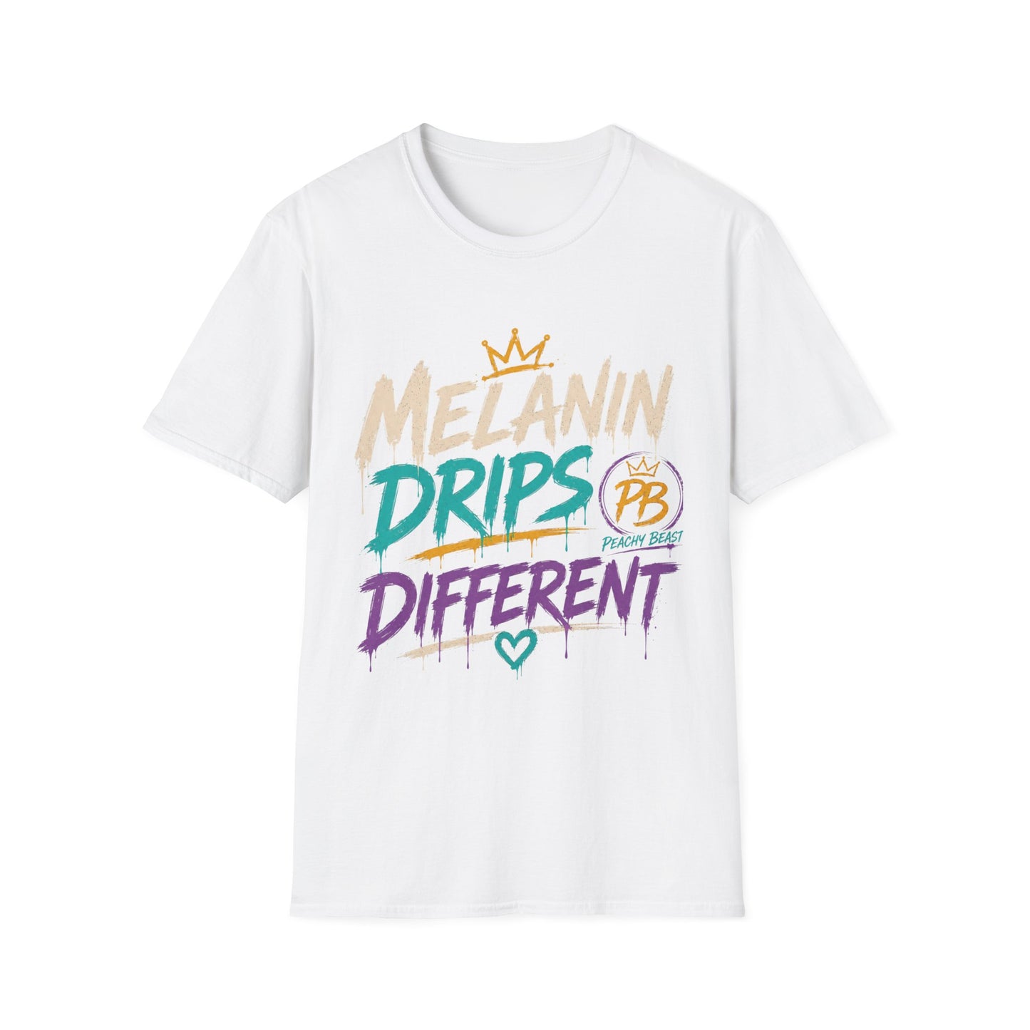 Melanin Drips Different T-Shirt