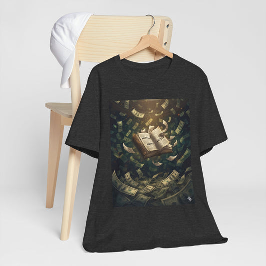 Money Manifestation Tee — Hustle, Grind, Execute Graphic Tee
