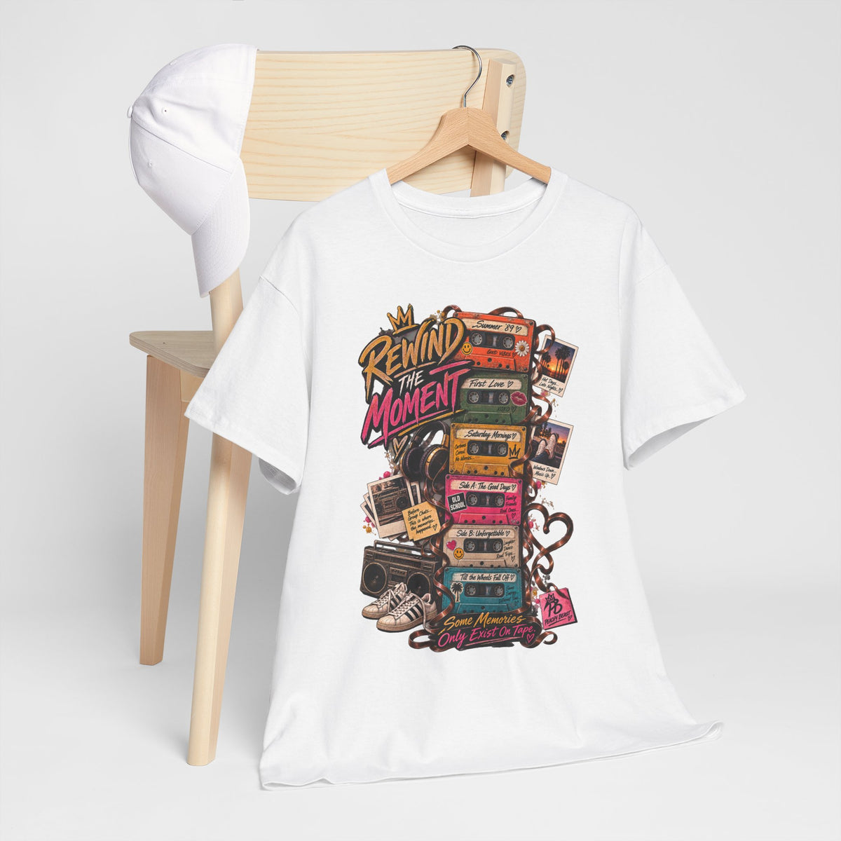 Rewind the Moment Retro Cassette T-Shirt