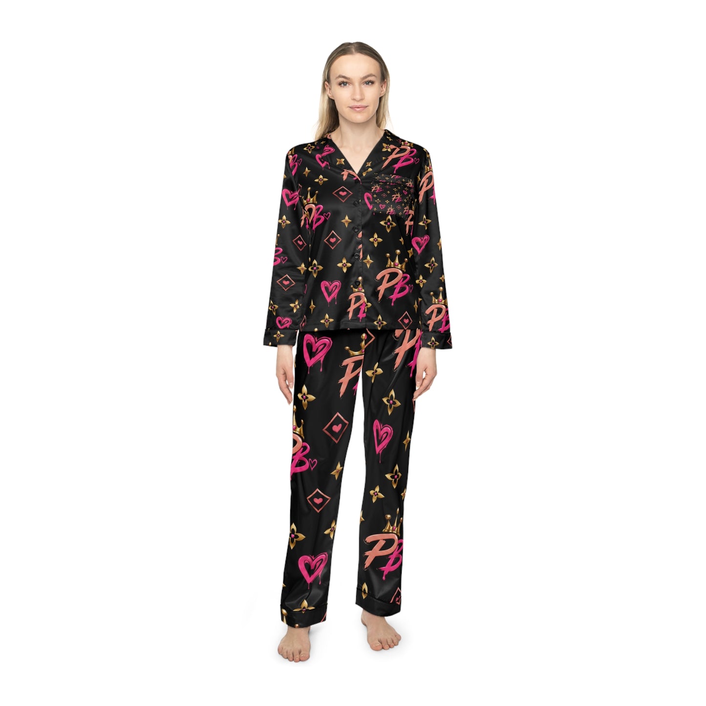 Peachy Beast Silk Pajamas