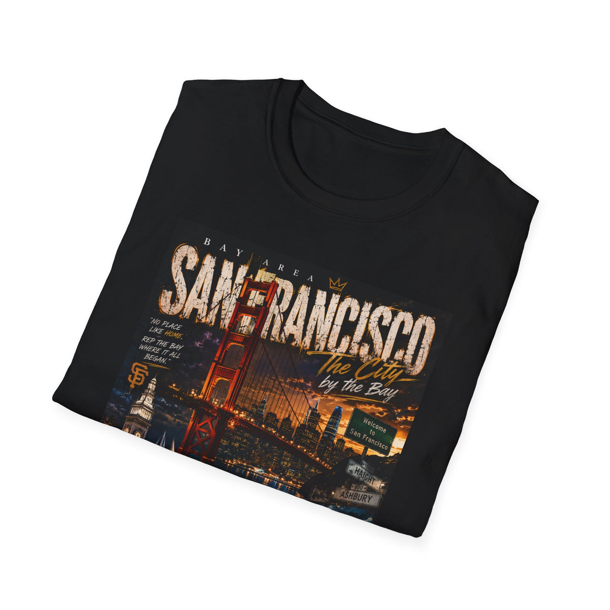 San Francisco Vintage Skyline T-Shirt — The City by the Bay Graphic Tee