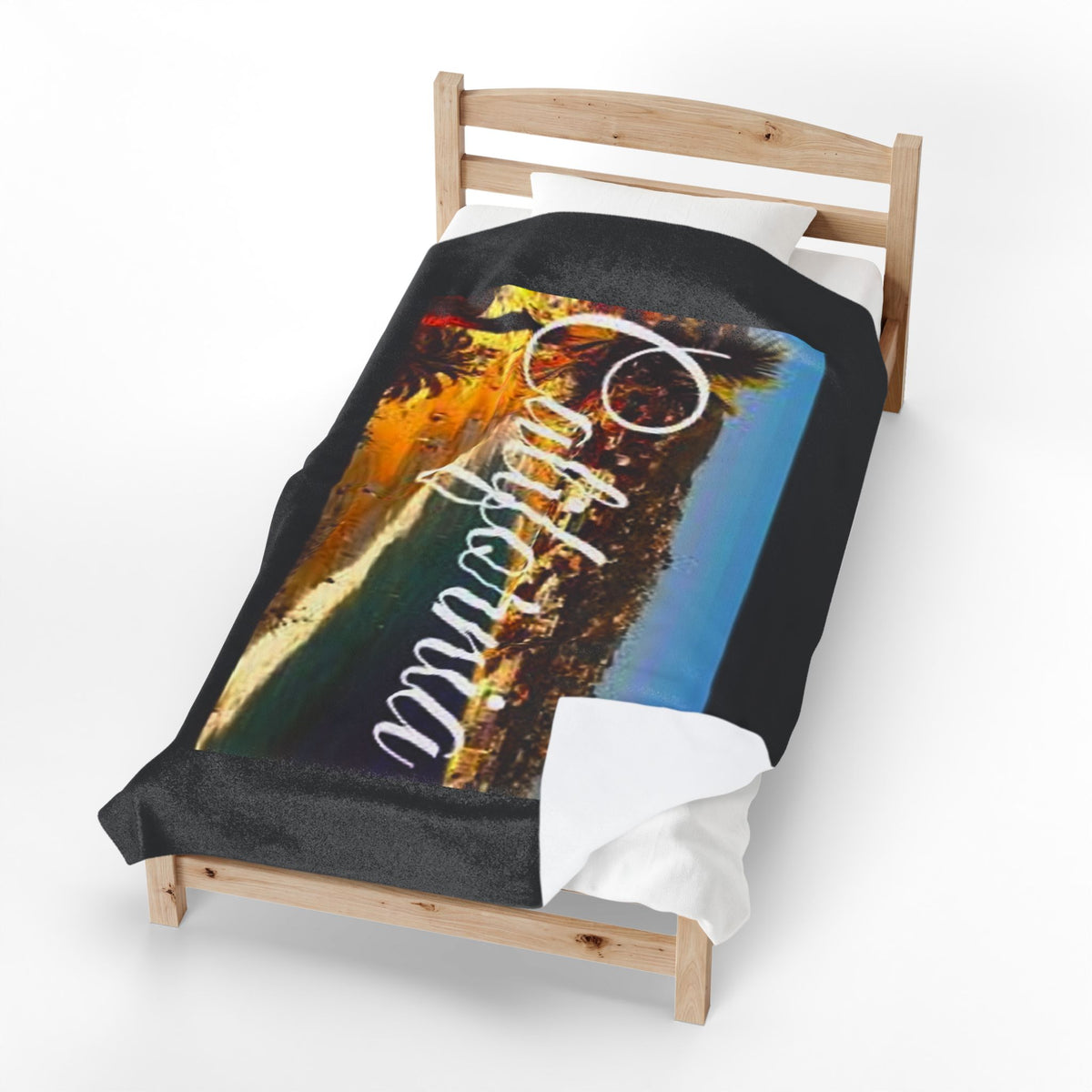 California Velveteen Plush Blanket - Cozy Throw for Home Decor