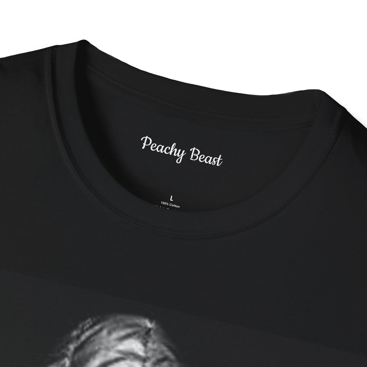 RIP MO3 T-Shirt – Hooded Fur-Trim Graphic Tee