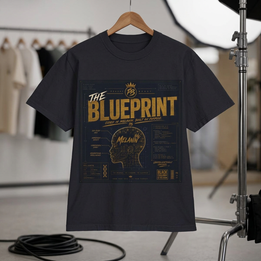 The Blueprint Melanin T-Shirt — Anatomy Graphic Tee