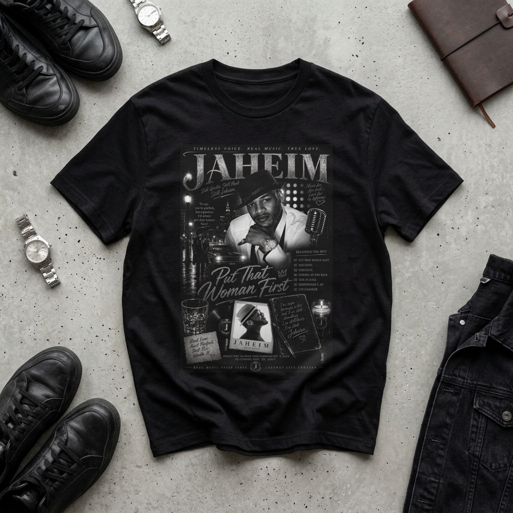 Jaheim "Put That Woman First" Graphic T-Shirt