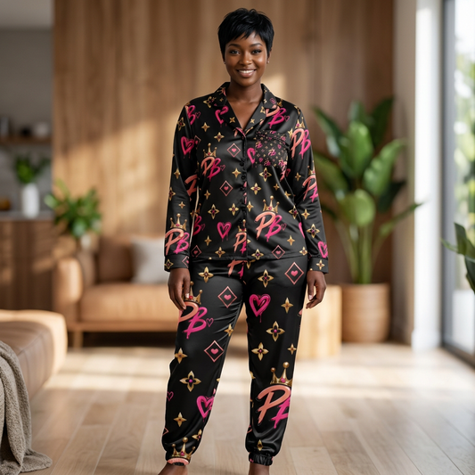 Peachy Beast Silk Pajamas