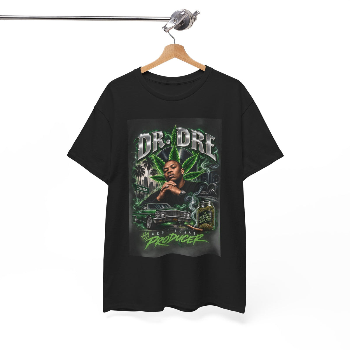 West Coast Hip-Hop Producer Dr. Dre Graphic Tee