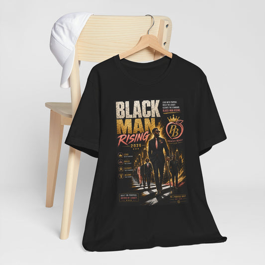 Black Man Rising Short Sleeve Tee