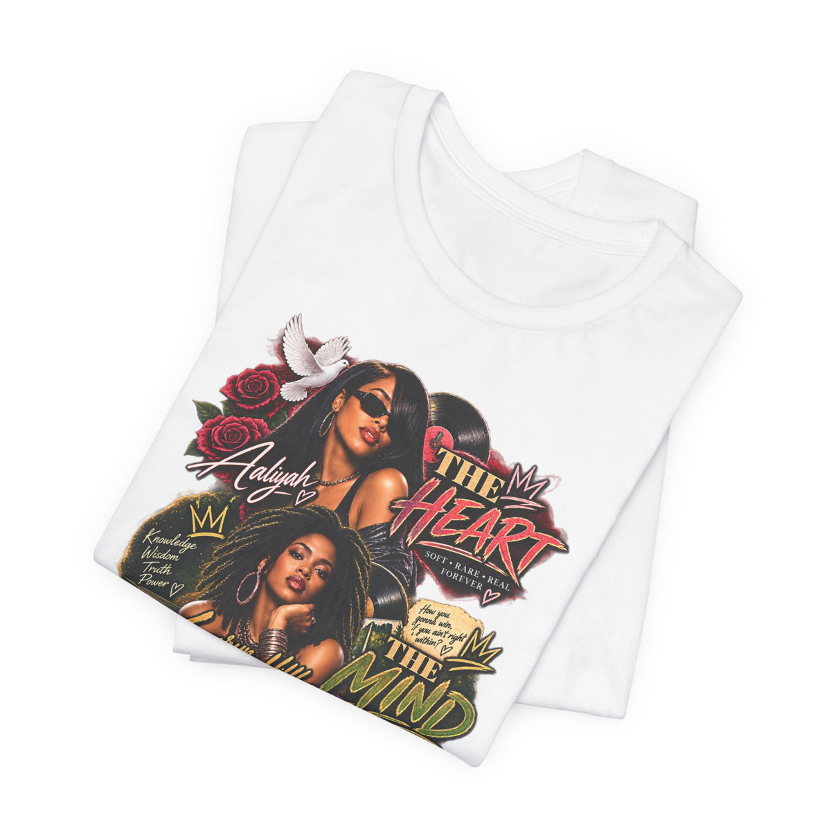 The Heart, The Mind & The Soul: Aaliyah, Lauryn Hill & Erykah Badu Tribute Tee