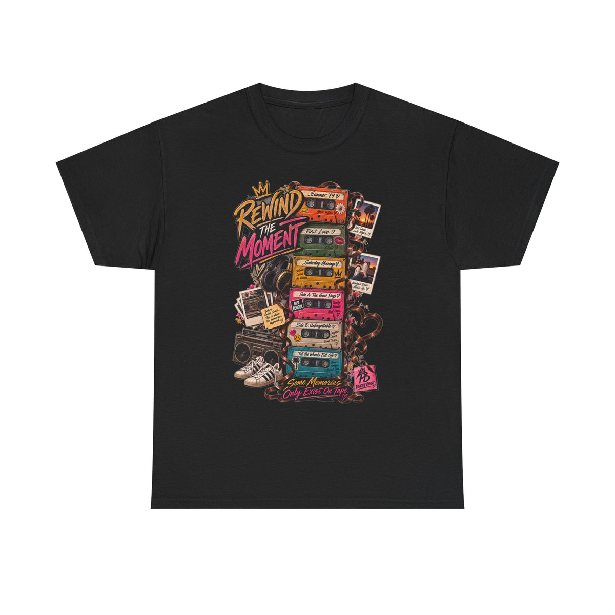 Rewind the Moment Retro Cassette T-Shirt