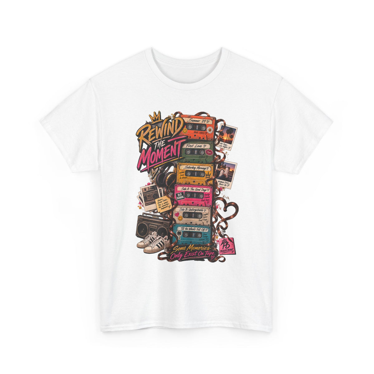 Rewind the Moment Retro Cassette T-Shirt