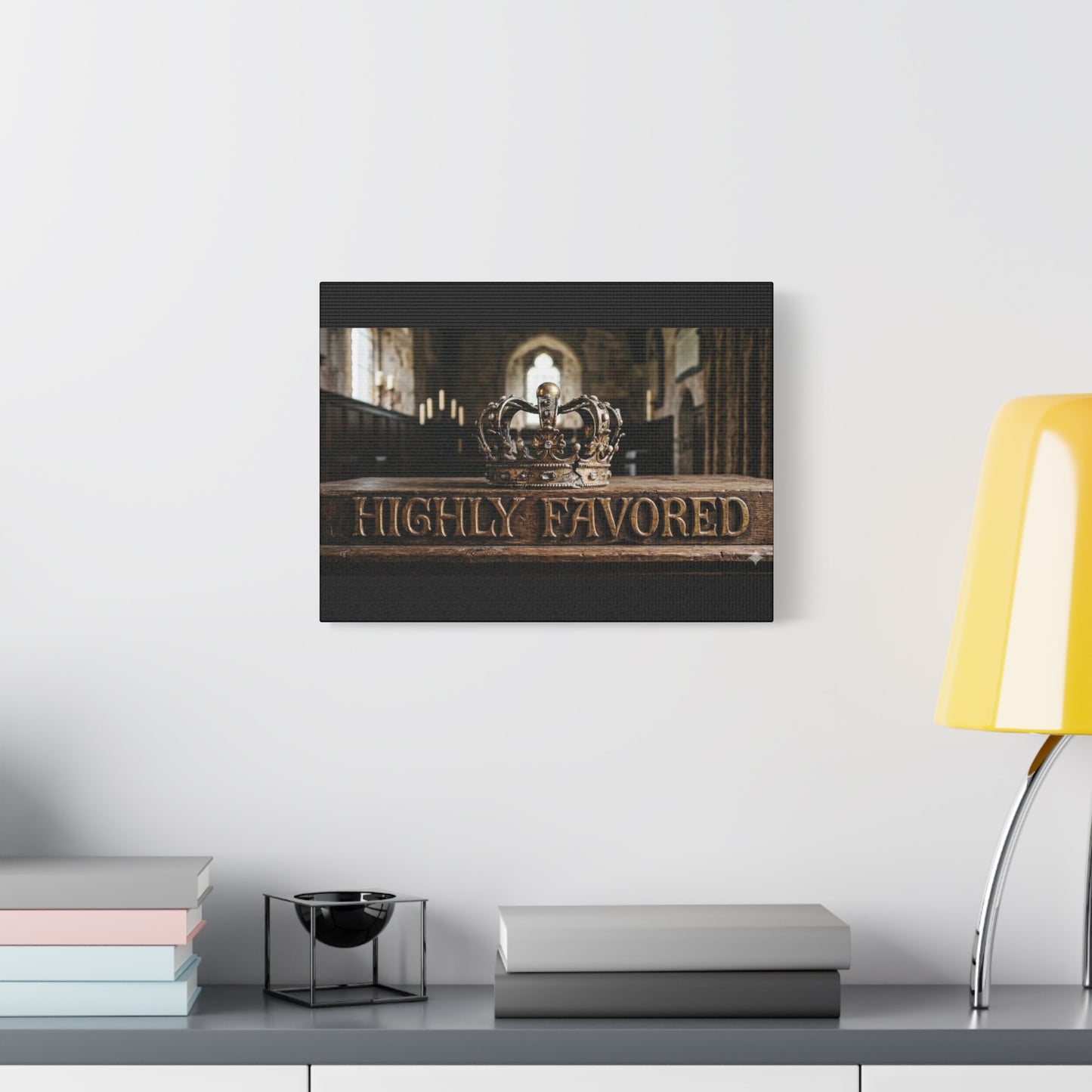 Highly Favored Canvas Portrait