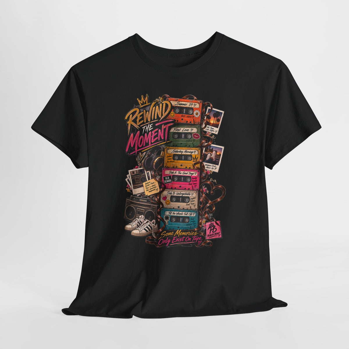 Rewind the Moment Retro Cassette T-Shirt