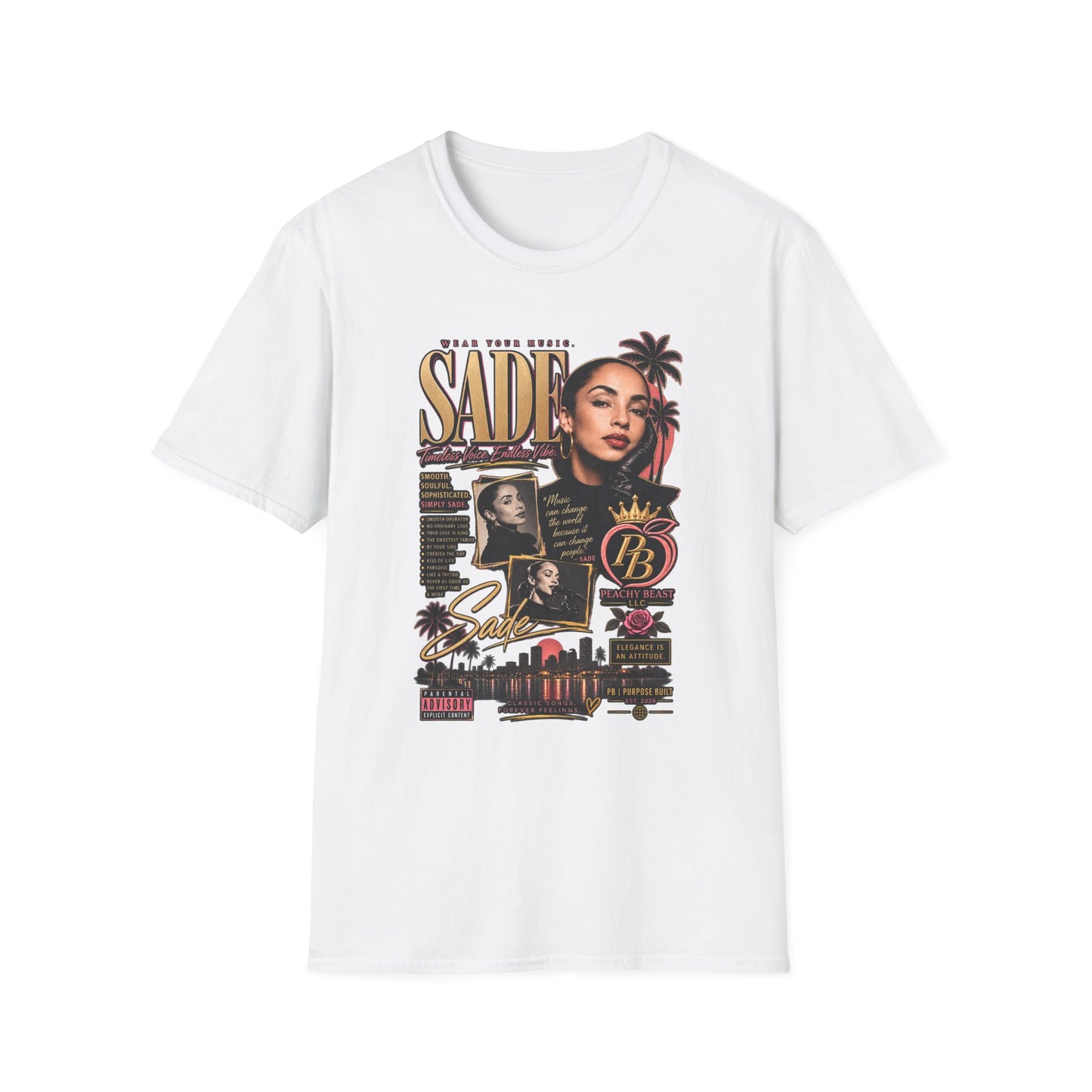 Retro Soul Singer Sade Graphic Tee