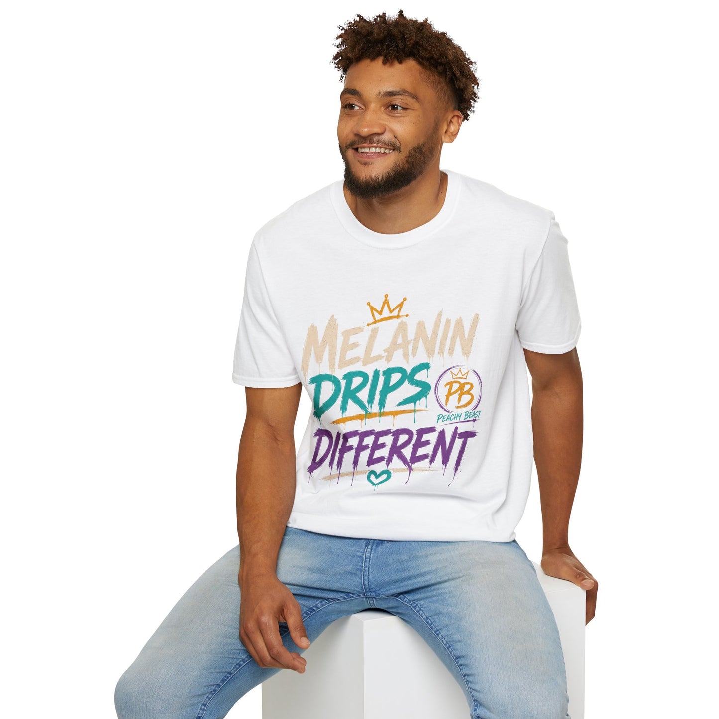Melanin Drips Different T-Shirt