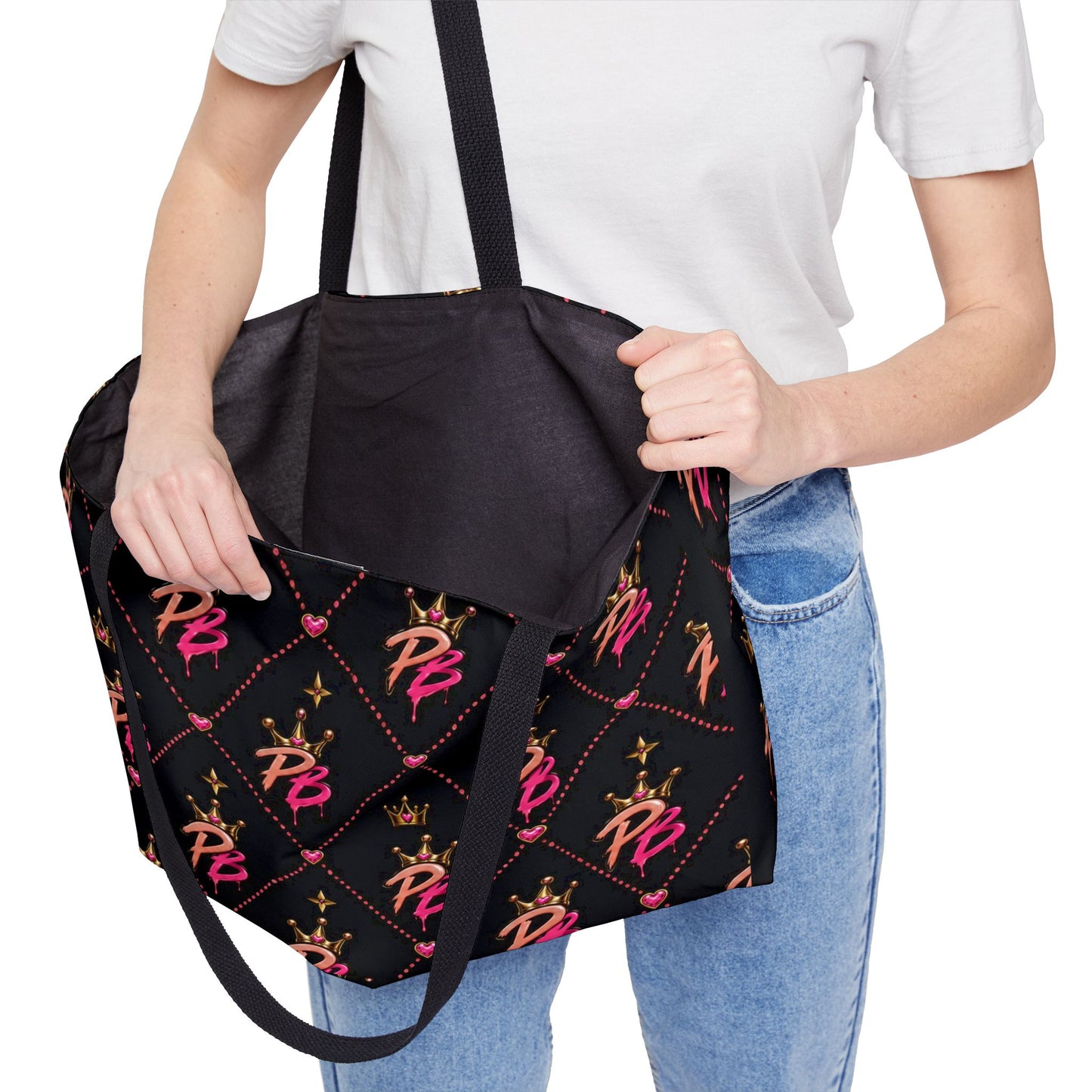 Peachy Beast Weekender Tote Bag