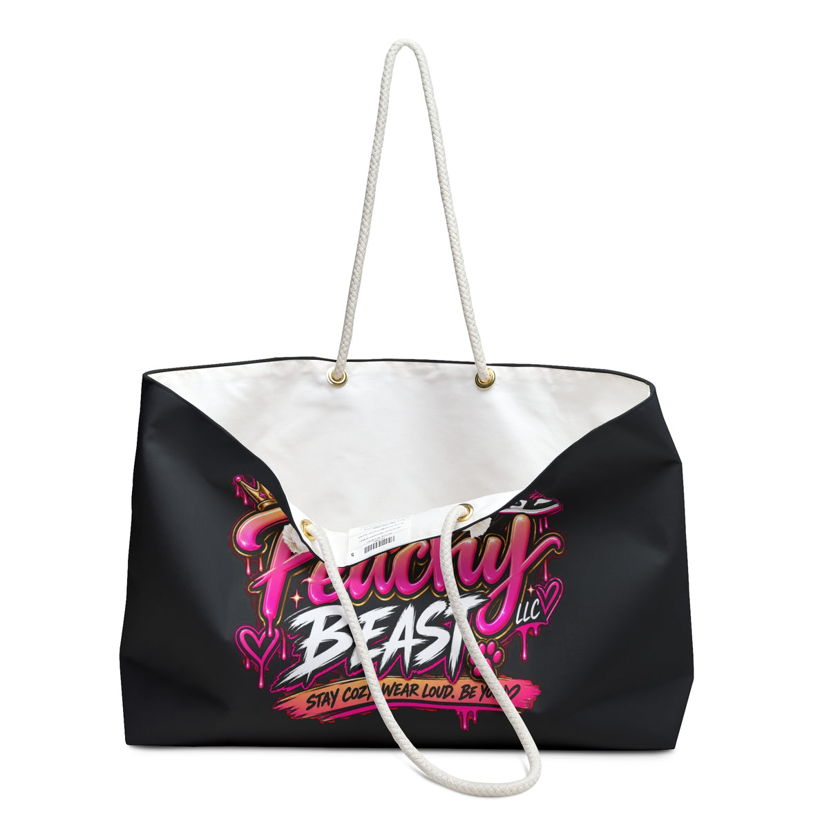 Peachy Beast Weekender Bag