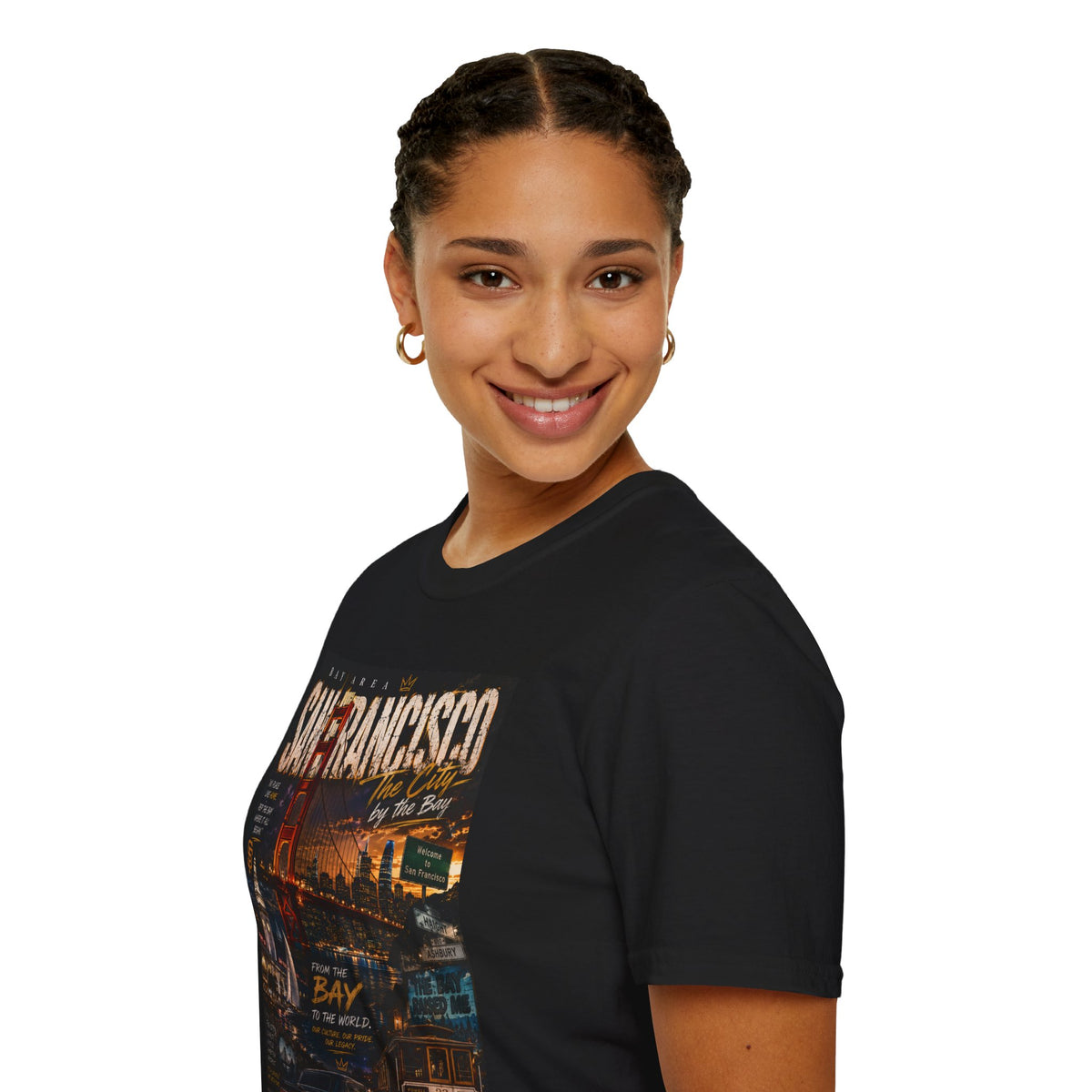 San Francisco Vintage Skyline T-Shirt — The City by the Bay Graphic Tee