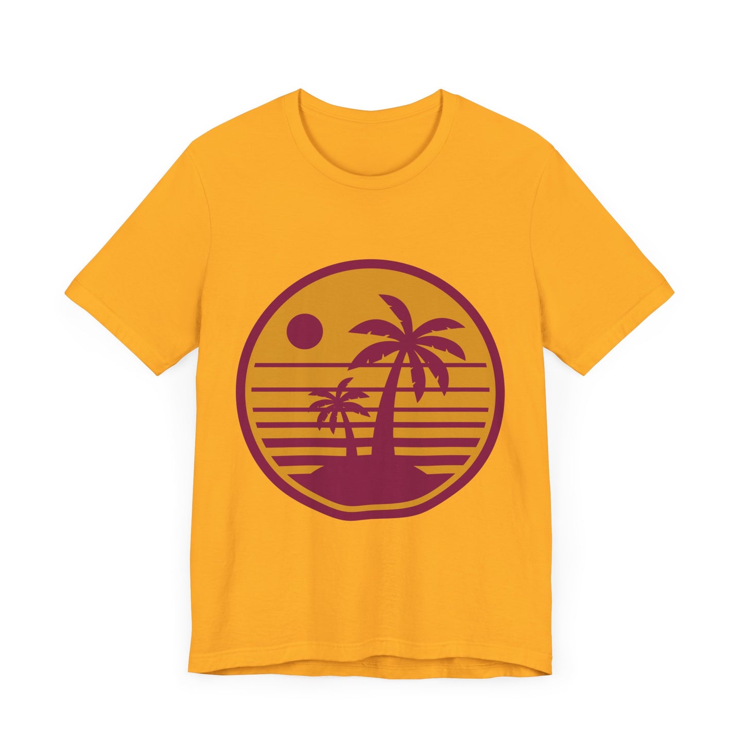 Palm Trees Jersey Short Sleeve Tee