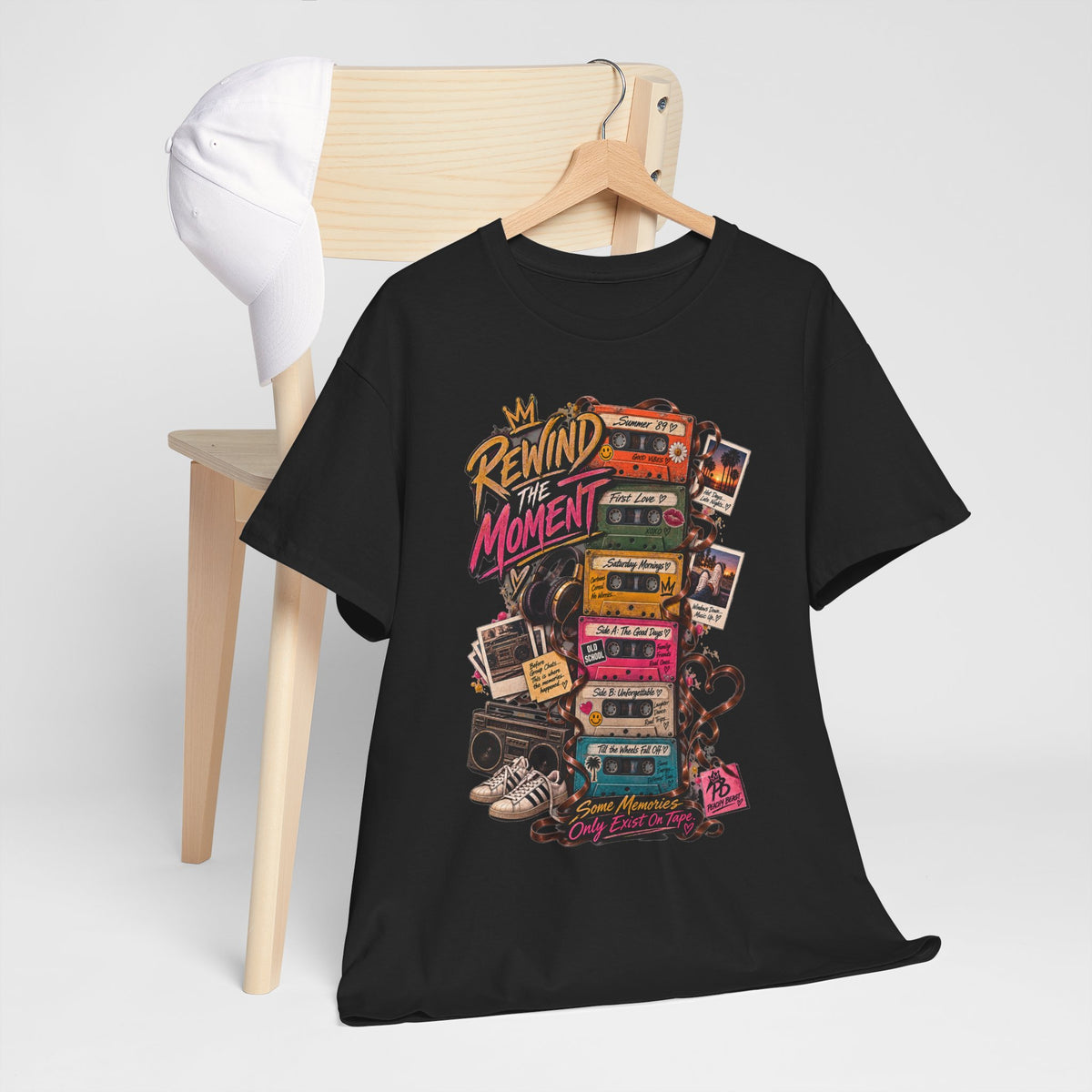 Rewind the Moment Retro Cassette T-Shirt